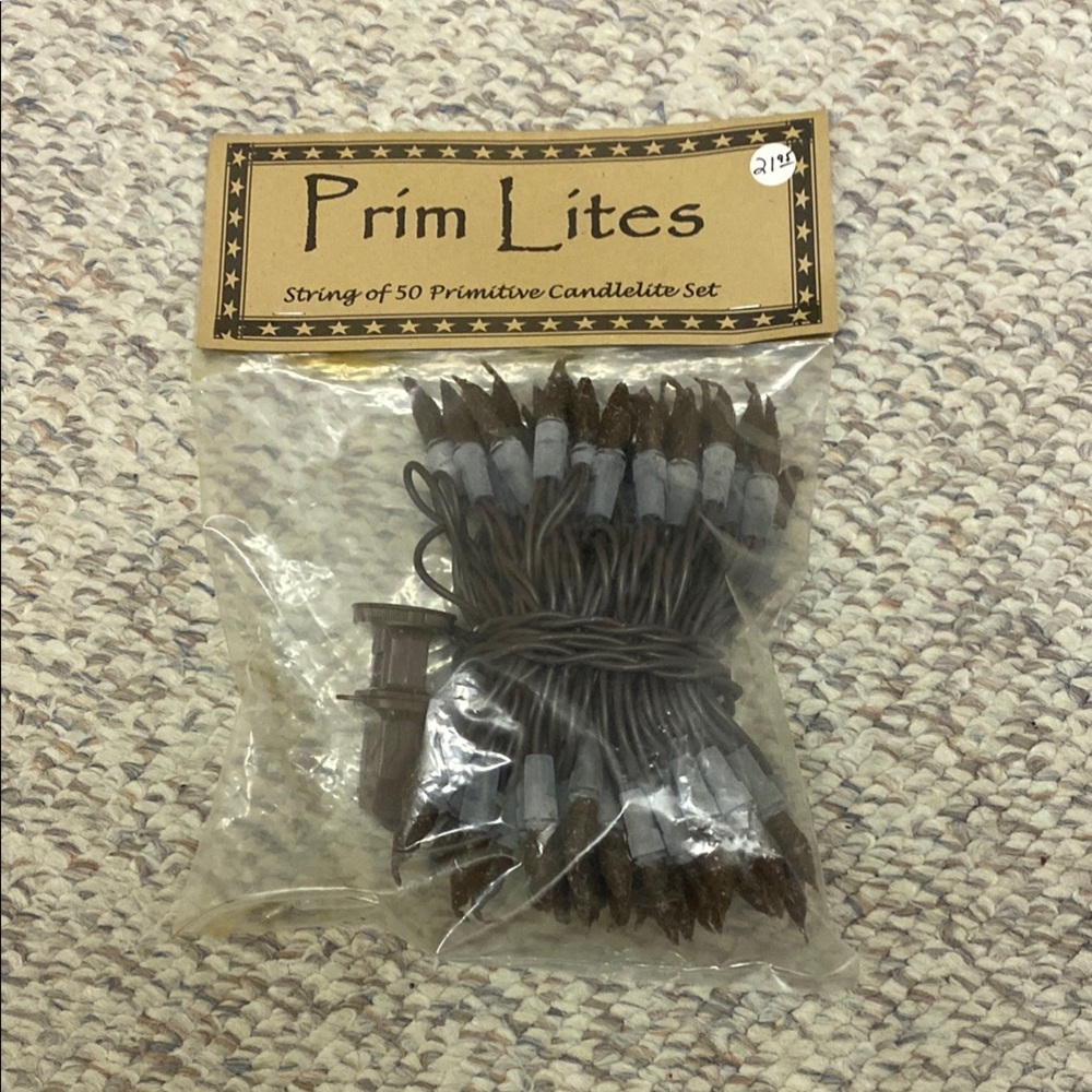 Brown Candlelight String Set